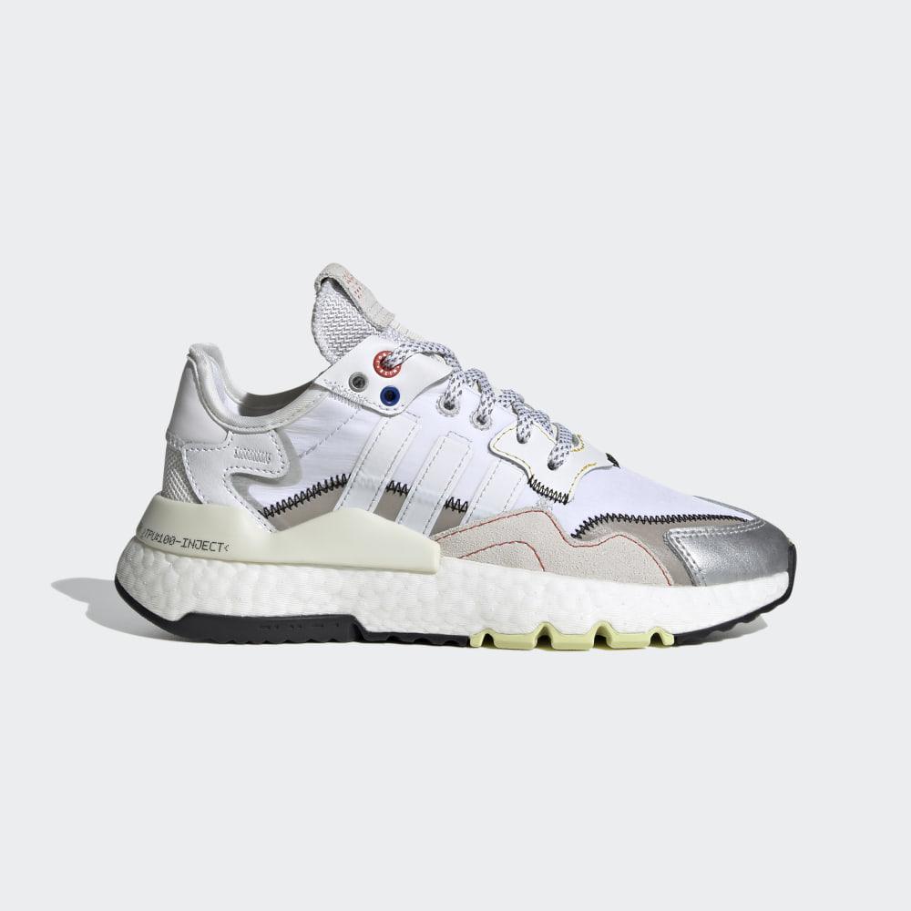 Originals Adidas Nite Jogger Fete Romania - Gri/Albi/Rosii FV4565